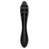 Satisfyer Gode en verre Dazzling Crystal 1 - 18 x 3.6cm Noir